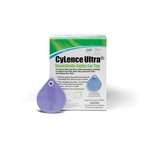 CyLence Ultra Insecticide Ear Tags
