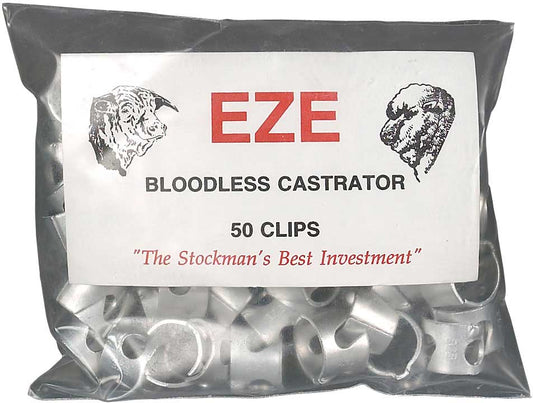 EZE Bloodless Castrator Clips for T1 Model