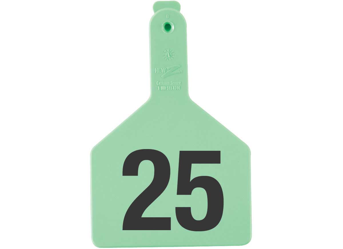 Z-Tag No Snag Numbered Cow ID Ear Tag