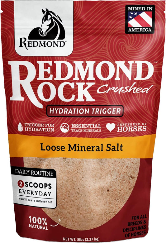 Redmond Rock Crushed Loose Mineral Salt