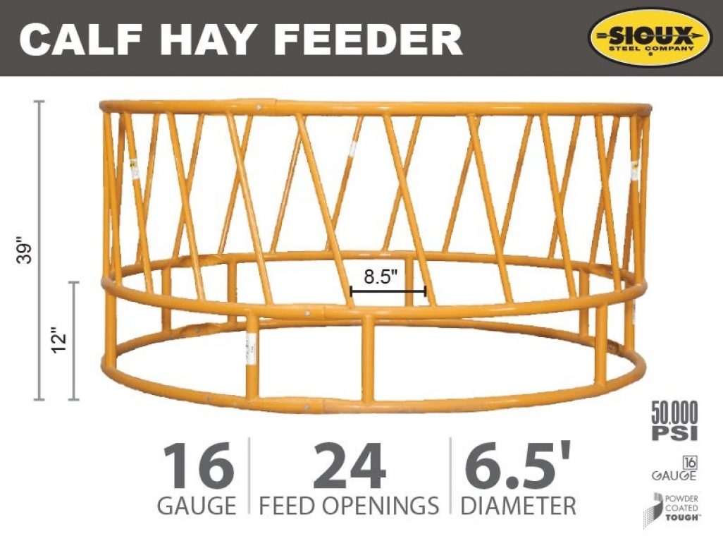 Sioux Calf Hay Feeder