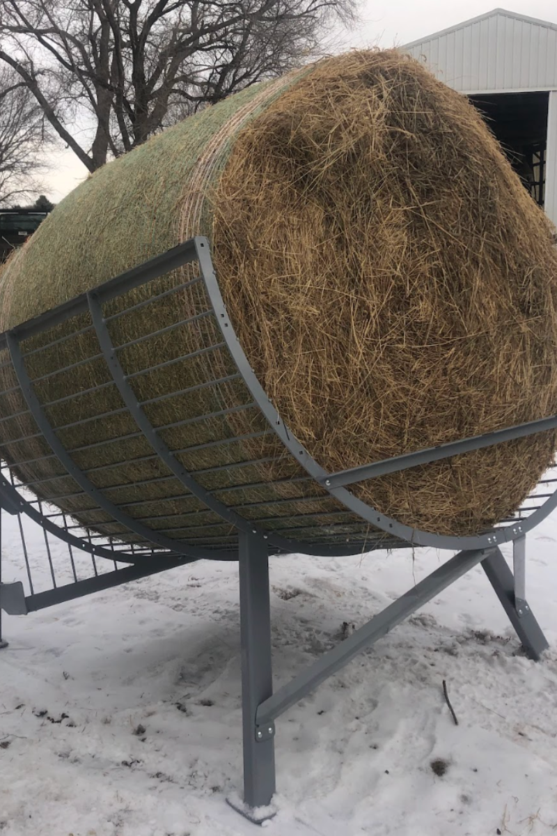 The Hay Manager Round Bale Feeders