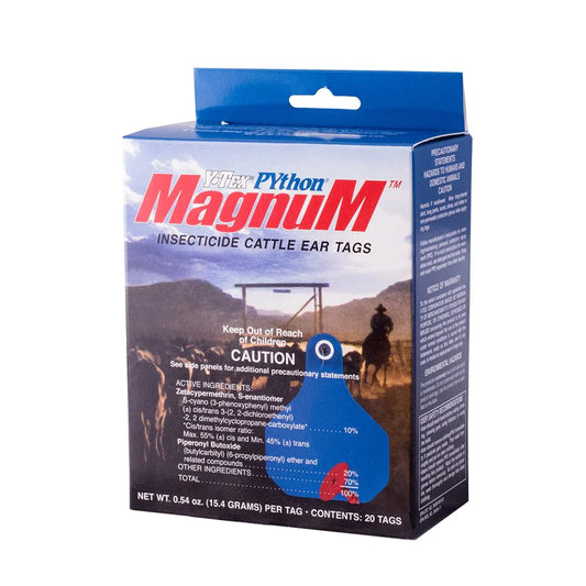 Python MagnuM Insecticide Ear Tags
