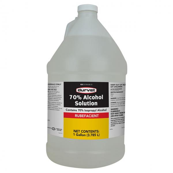 Alcohol 70% Gal Durvet