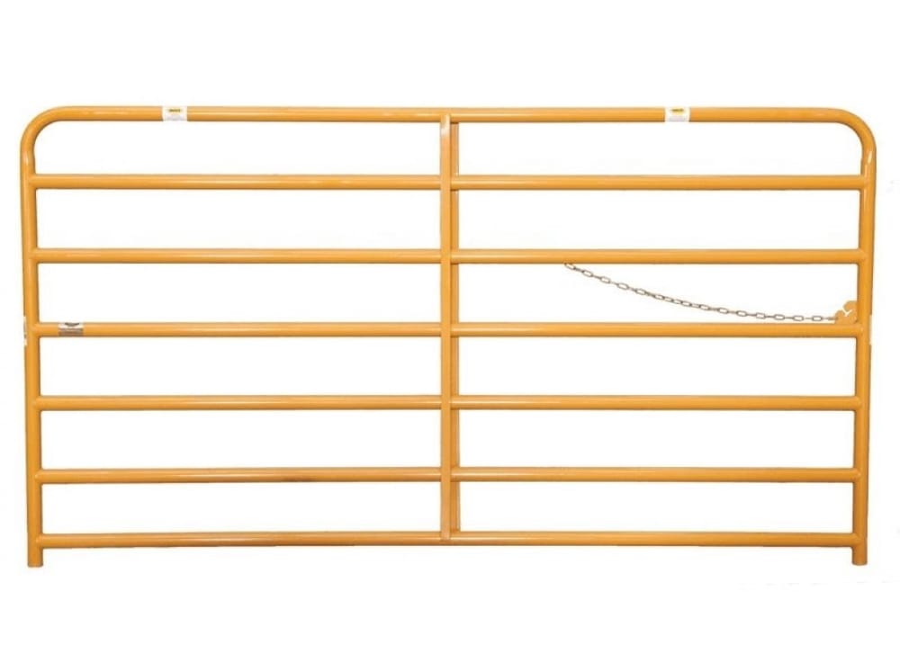 Sioux 6' Hvy Gold 7 Bar Gate