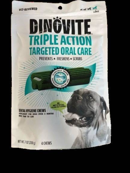 DINOVITE K9 DENTAL CHEW LARGE 4CT