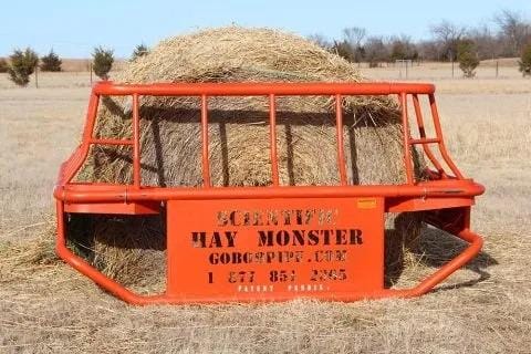 BALE FEEDER GO BOB 8.5' SCIEN MONSTR