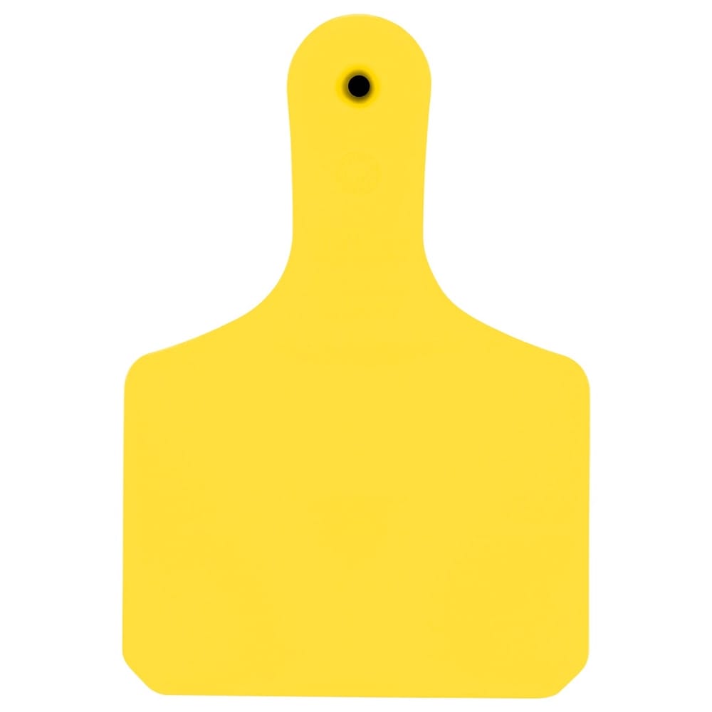 Y-TAG Calf Yellow Blank
